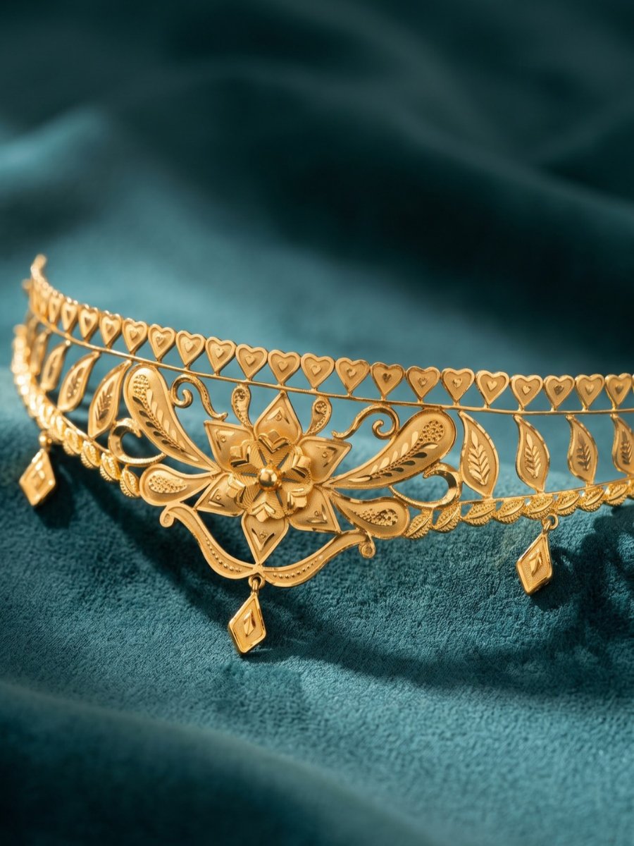 22K gold jewellery design