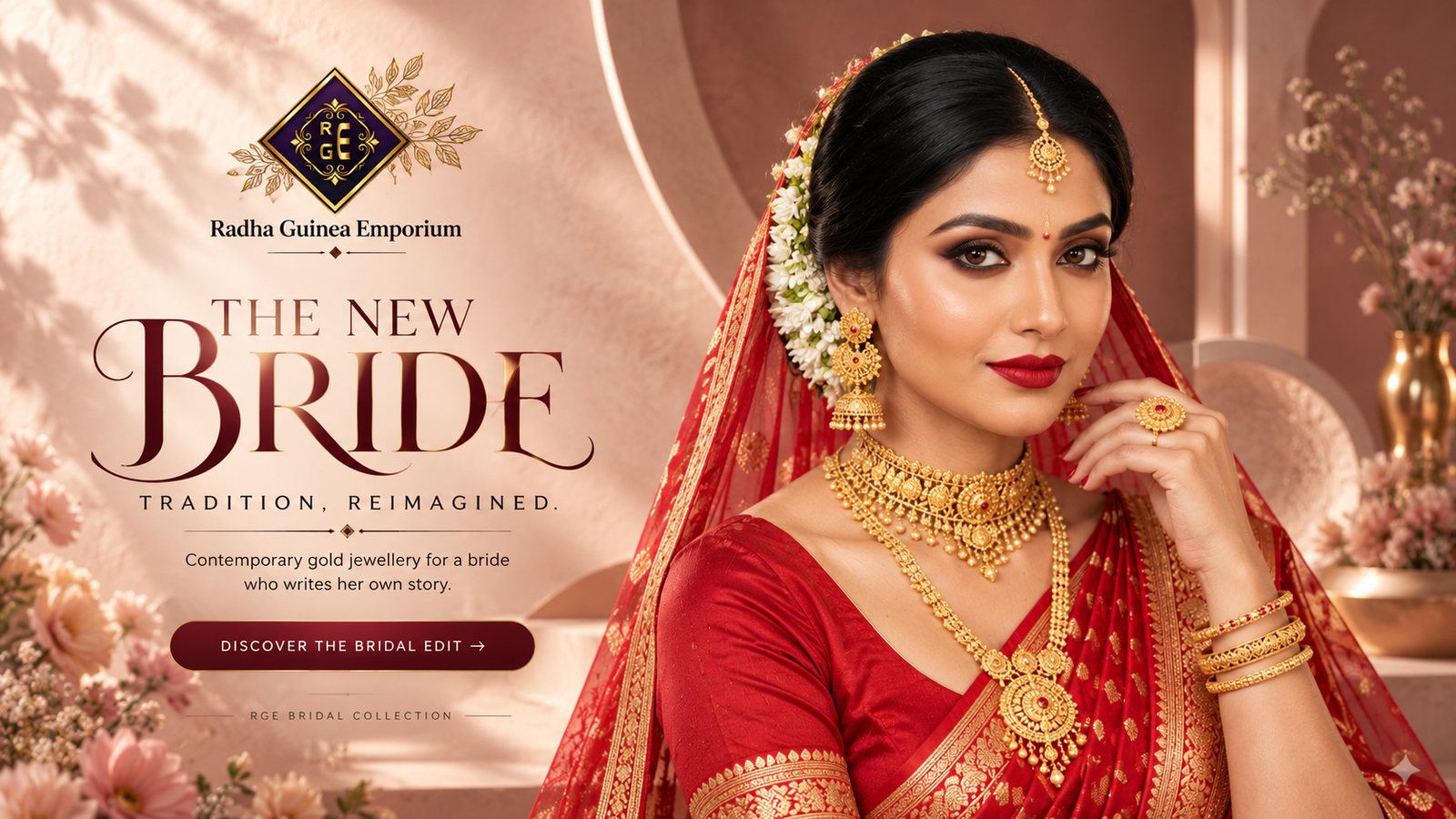 Everyday gold jewellery banner