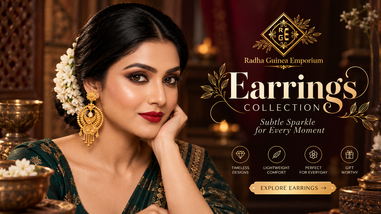 Earrings Collection Banner