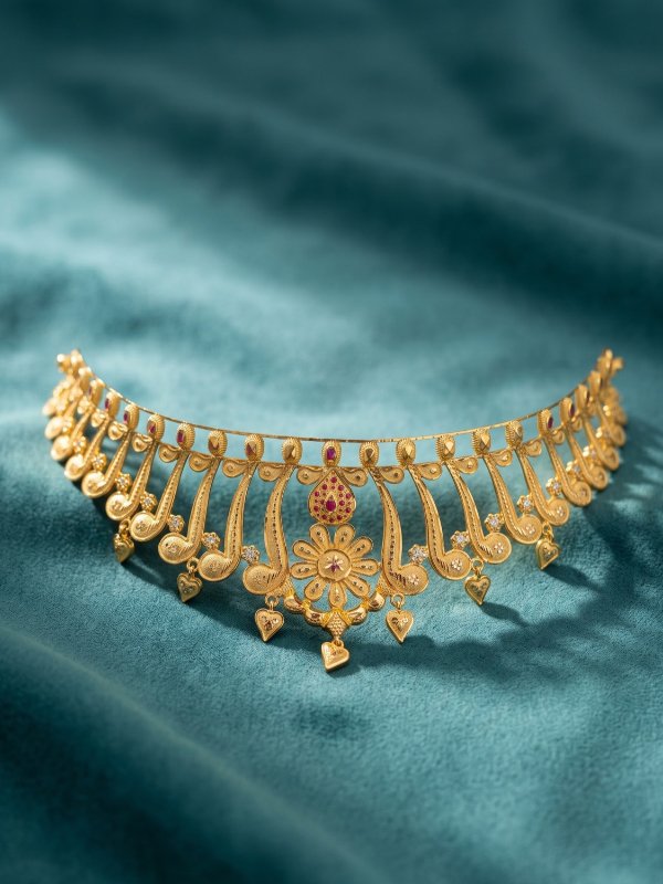 22K gold jewellery design