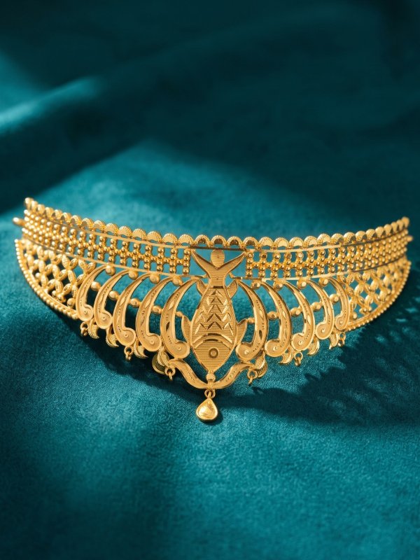 22K gold jewellery design
